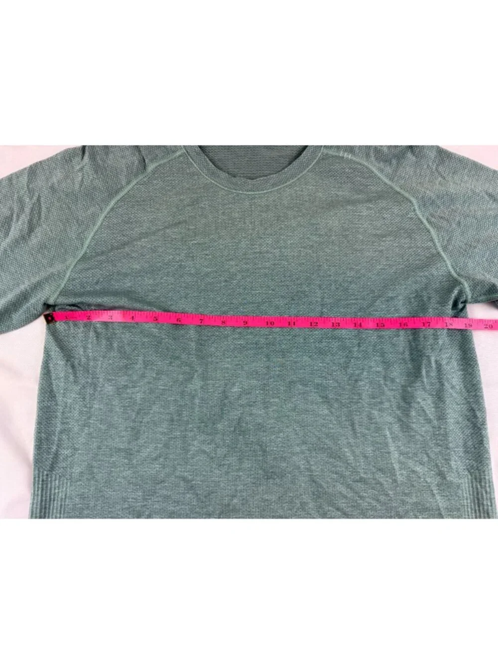 Lululemon Metal Vent Tech Short Sleeve 2.0 Size L Tide Teal Wild Mint - Picture 6 of 7